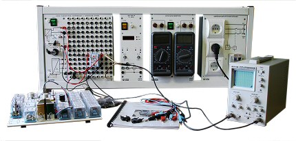 Электрические цепи и основы электроники ЭЦОЭ1-Н-Р (Настольное исполнение, ручная версия)
