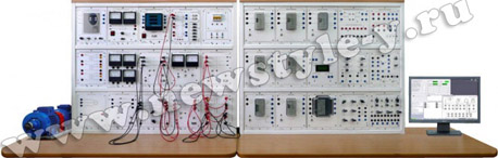 Лабораторный комплекс «Модель электрической системы с релейной защитой и автоматикой», исполнение стендовое компьютерное (МЭС-РЗ-СК)