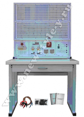 Электромонтажный стол ЭМС-СМП (стендовое исполнение, монтажная панель)