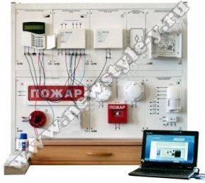 Электромонтаж и наладка адресной охранно-пожарной сигнализации ЭМНАОПС1-Н-К (Настольное исполнение, компьютеризованная версия)