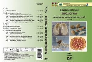 Компакт-диск "Биология. Анатомия и морфология растений"1ч. (16 опытов, 29 мин.) (DVD)